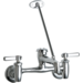 Service Sink Faucet, CP 2-Hdl 8