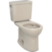 Toilet Bowl, Bone Rnd ADA L/Seat Drake